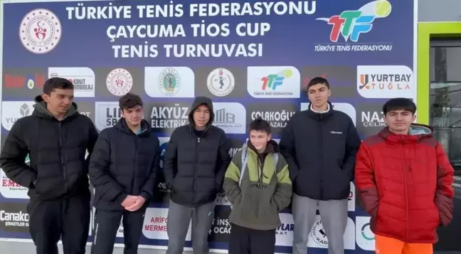 Çaycuma'da Tios Cup Büyükler Kış Kupası Tenis Turnuvası Başladı