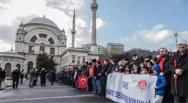 Cuma Namazı Sonrası Şehitler Tepesi'nde Terörü Lanetlediler
