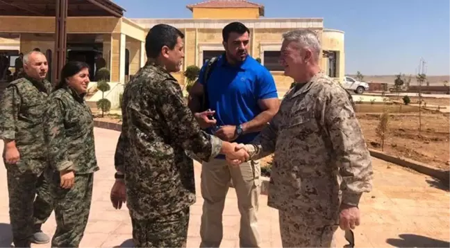 ABD'li general, Jeffrey'nin Ankara ziyareti sırasında YPG/PKK elebaşıyla görüştü