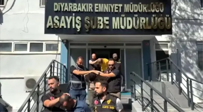 Diyarbakır'da Yaralama ve Kurşunlama Olaylarına Karışan 9 Kişi Yakalandı