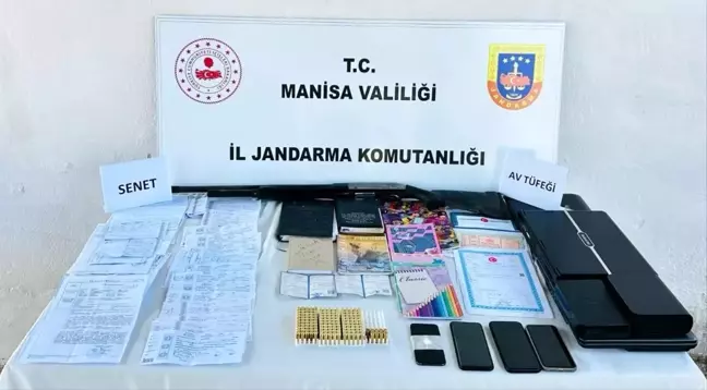 Manisa'da Tefecilik Yapan Suç Örgütüne Operasyon: 4 Gözaltı