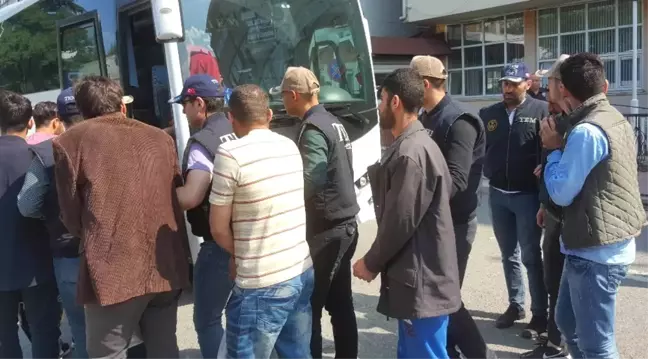 Samsun'da Deaş'tan Adliyeye Sevk Edilen 11 Kişiye Adli Kontrol