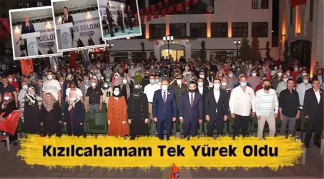 Kızılcahamam Tek Yürek Oldu