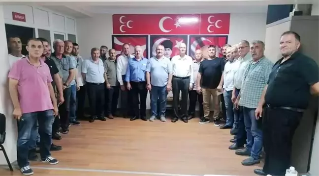 MHP Salihli İlçe Başkanlığı Görev Dağılımını Yaptı