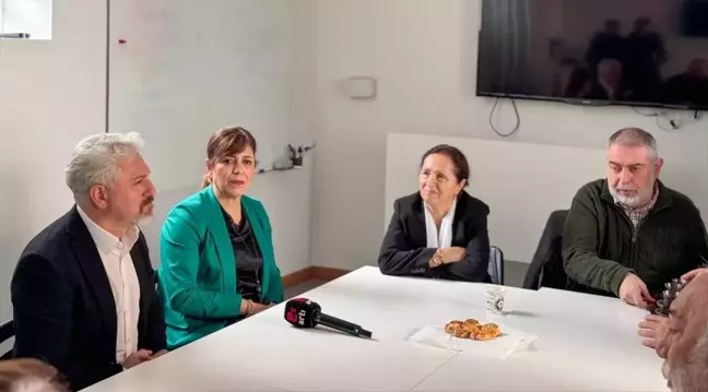 DEM Parti İstanbul Büyükşehir Belediye Başkan Adayları Şişli, Ataşehir ve Kadıköy'de Ziyaretlerde Bulundu