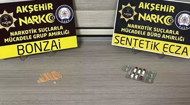 Akşehir'de Uyuşturucu Operasyonu: 9 Şüpheliden Bir Tutuklandı