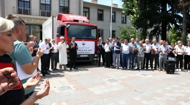 Kırklareli'den Deprem Bölgesine Yardım Gönderildi