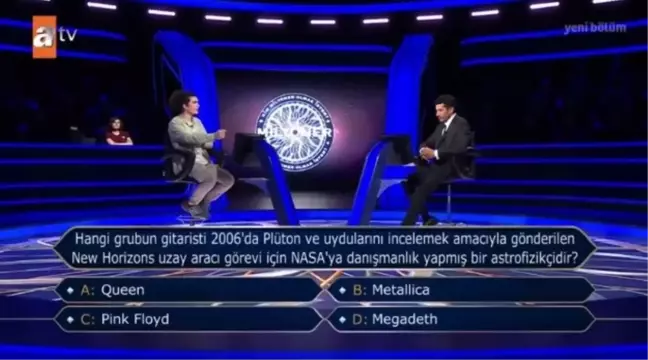 Hangi grubun gitaristi 2006'da Plüton ve uydularını... Kim Milyoner Olmak İster 24 Ağustos Sorusu Cevabı Nedir? 50 Bin TL'lik soru ve cevabı ne?