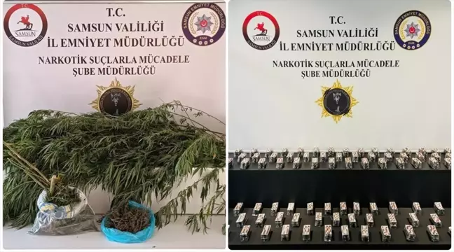 Samsun'da Uyuşturucu Operasyonu: 3 Gözaltı