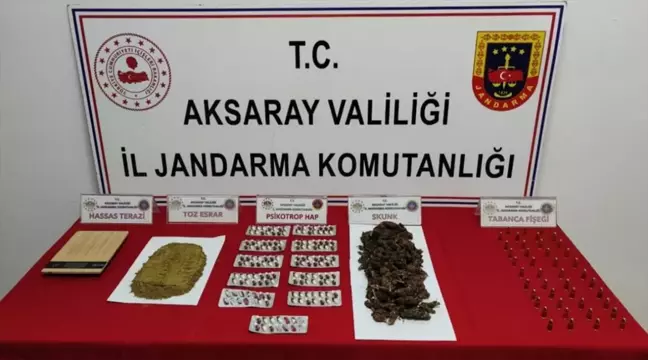 Aksaray'da Uyuşturucu Operasyonunda İki Zanlı Tutuklandı