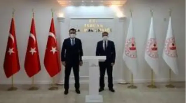 Başsavcı Çiçekten Kaymakam Çelik'e ziyaret