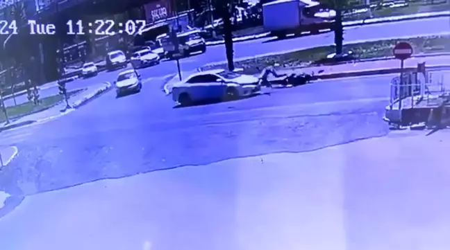 Şanlıurfa'da motosiklet ile otomobil çarpıştı: 2 yaralı