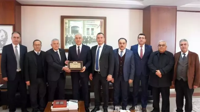 Aydın Ticaret Borsası'ndan Emniyet Müdürü Mehmet Ekici'ye ziyaret