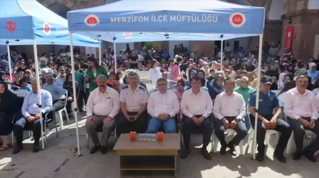 Amasya Merzifon'da Yaz Kur'an Kursları Son Buldu