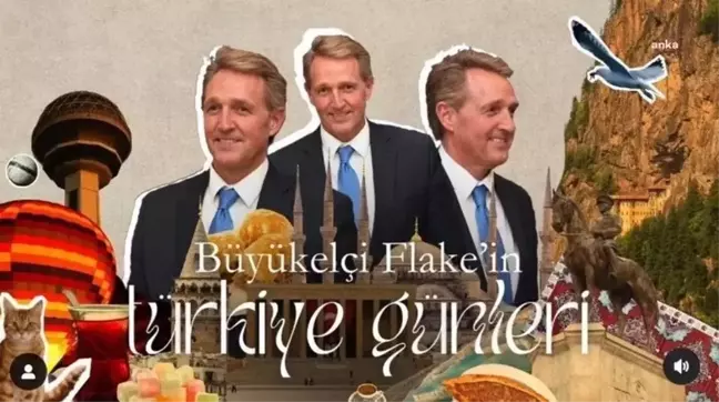 ABD Büyükelçisi Jeff Flake Türkiye'den Ayrılıyor