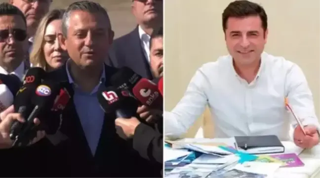 Selahattin Demirtaş'ın Özgür Özel'e verdiği çağrı metni