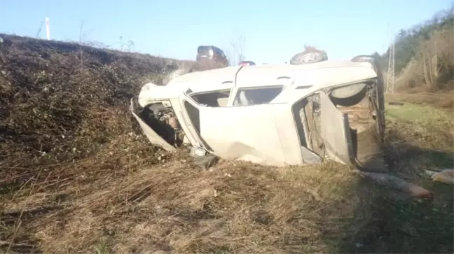 Sinop'ta Trafik Kazası: 1 Yaralı