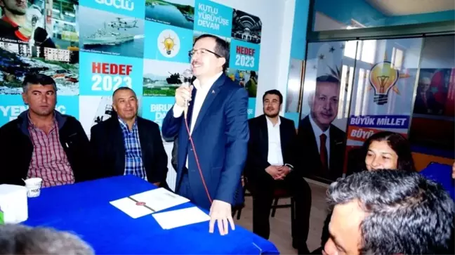 AK Parti'li Aydemir Sarıgöl'de 'Evet'i Anlattı