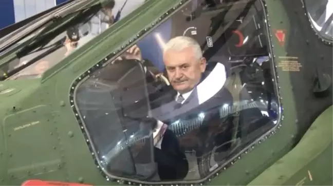 Başbakan Yıldırım İlk Milli Helikopter