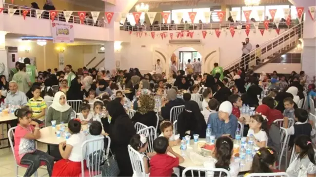 Siirt'teki Suriyeli Ailelere ve Yetimlere İftar