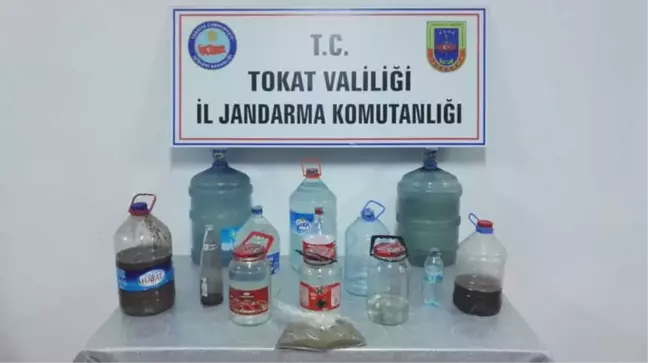 Sahte Rakı ve Şarap İmalatçısına Jandarma Baskını