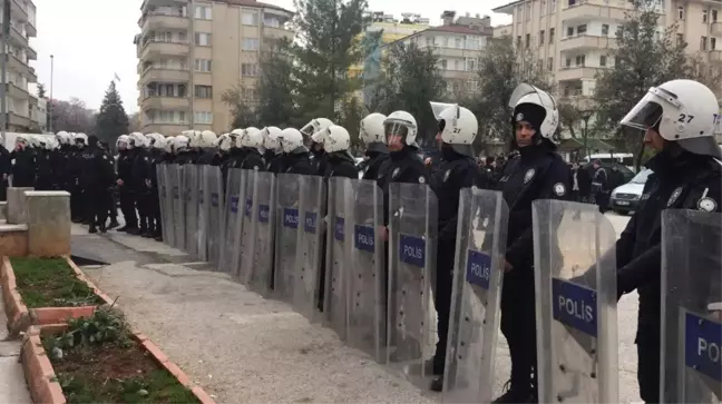 Hdp'lilerin Yürüyüşüne İzin Verilmedi
