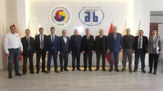Aydın Vergi Dairesi'nden Aydın Ticaret Borsası'na Ziyaret