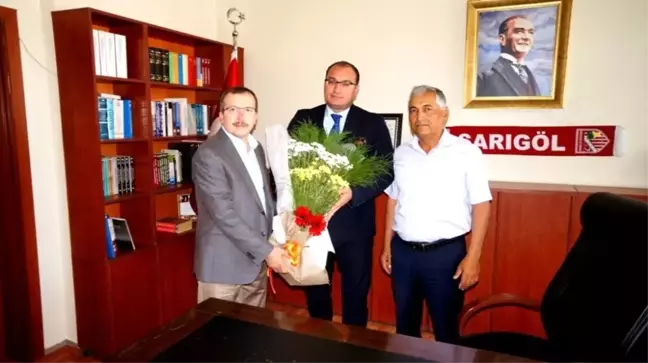 AK Parti'li Aydemir'den Kaymakam Arıkan'a ziyaret