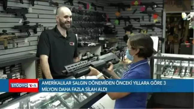 Amerika'da Salgın Dönemibde Silah Satışları Arttı