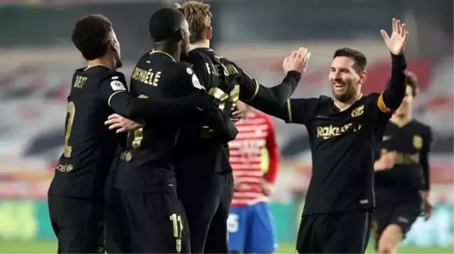 Barcelona, Granada'yı 5-3 yenerek Kral Kupası'nda tur atladı