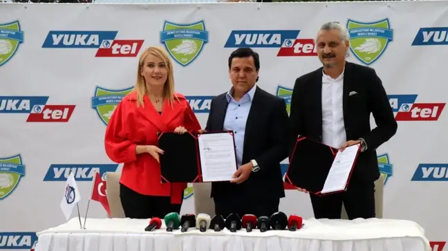 Merkezefendi Belediyesi Denizli Basket Kulübüne 'Yukatel' isim sponsoru oldu