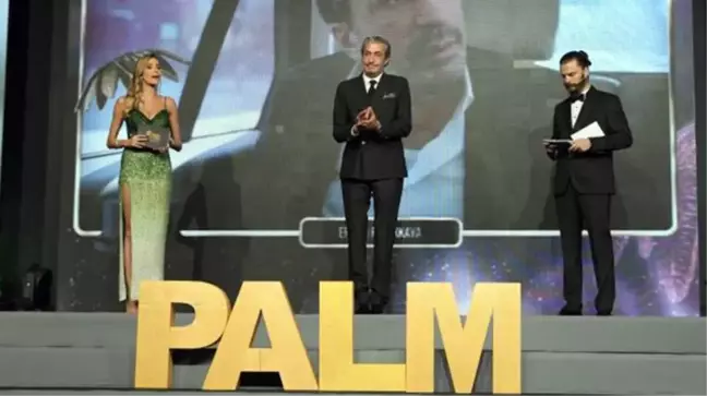 Golden Palm Awards ödül töreni, ünlüler geçidine sahne oldu