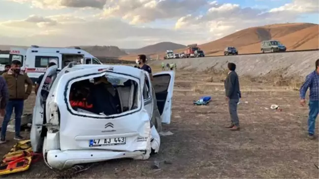 Kontrolden çıkan araç tarlaya uçtu: 1 ölü, 3 yaralı