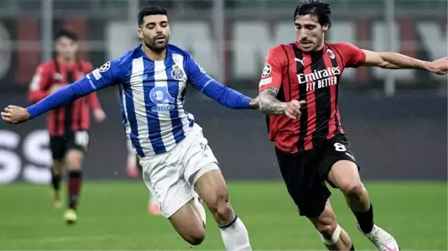 Şampiyonlar Ligi'nde Milan'ın işi artık çok zor! İtalyan devi, sahasında Porto'yla 1-1 berabere kaldı