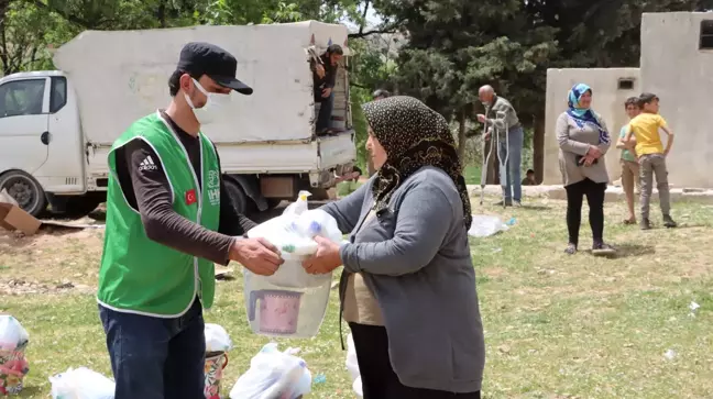 İHH'den Suriye'deki 1600 aileye hijyen malzemesi yardımı yapıldı
