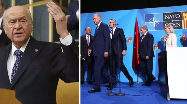 İttifak ortağı Bahçeli'den İsveç ve Finlandiya'ya NATO yolunun açılmasına ilk yorum: Türkiye istediğini aldı