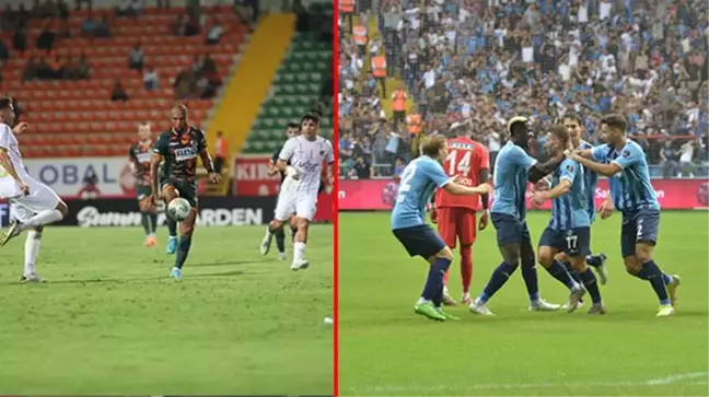 Süper Lig'de Adana Demirspor ve İstanbulspor rakiplerini tek golle geçti