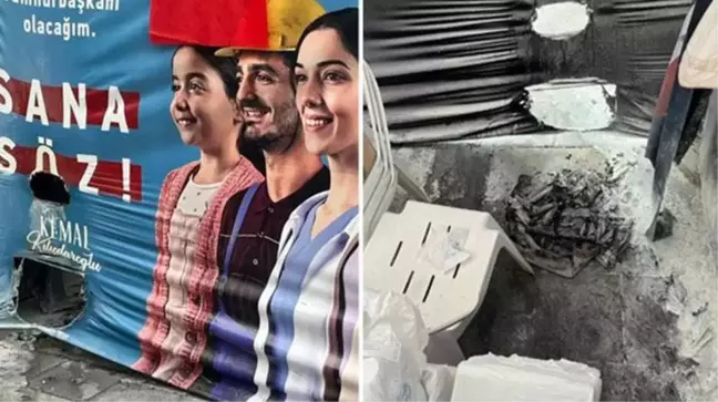 CHP'nin Ortaköy'deki seçim çadırını yakan kişinin akli dengesi bozuk çıktı