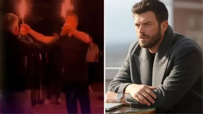 Kıvanç Tatlıtuğ'un seçim sonucunun ardından meşale yakıp kutlama yaptığı iddiası