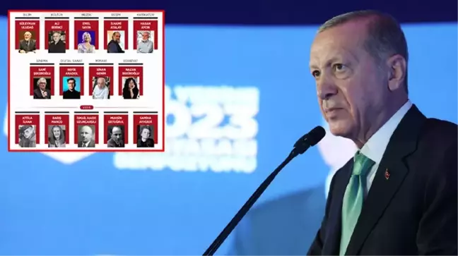 Cumhurbaşkanlığı Büyük Ödülleri sahipleri belli oldu