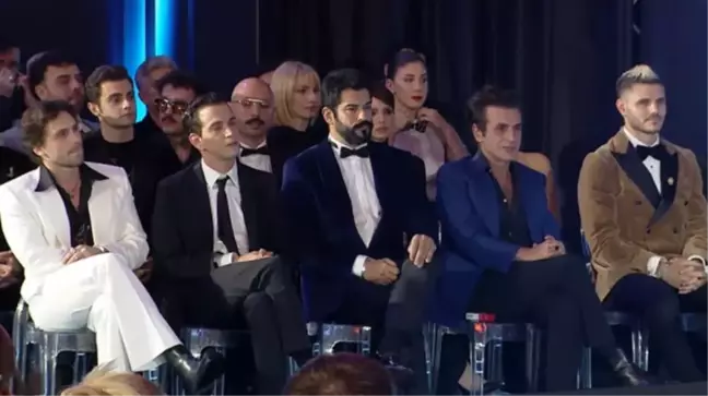 Burak Özçivit, Icardi ve Selahattin Paşalı törende bir araya geldi! Yorumlar kırdı geçirdi