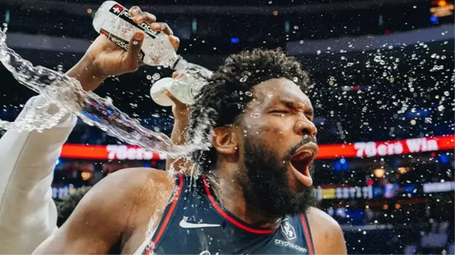 NBA'de tarihi gece! Joel Embiid 70 sayı atarak rekor kırdı