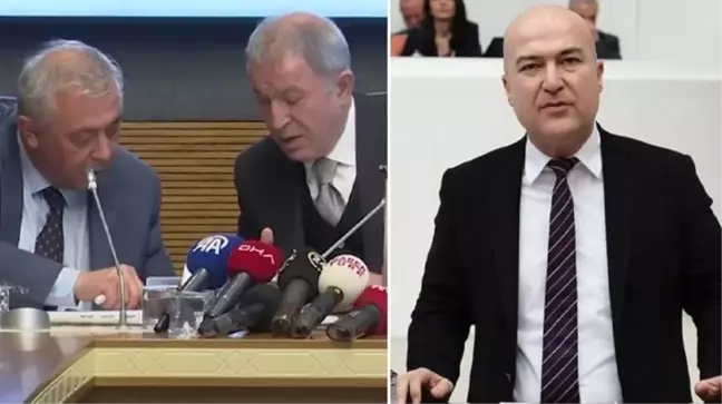 Mikrofonunu açık unutan Hulusi Akar'ın sorusu CHP'li vekili küplere bindirdi