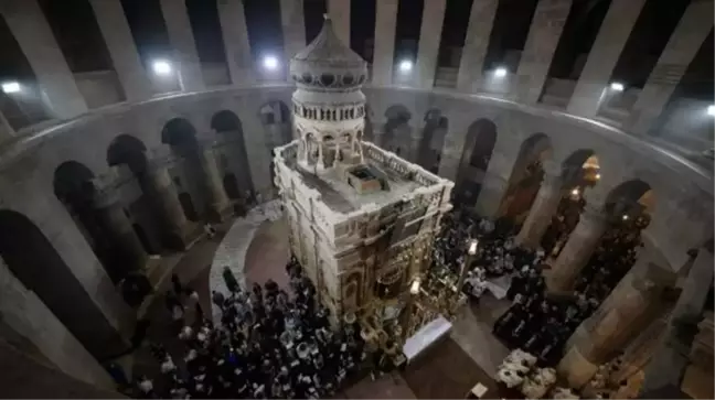 Kudüs'teki Kutsal Kabir Kilisesi'nde, Haçlı Seferleri'nden kalma kayıp altar keşfedildi