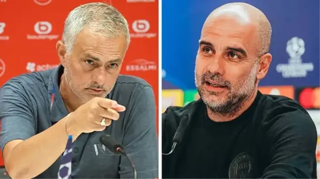 Jose Mourinho'dan Pep Guardiola'ya olay gönderme