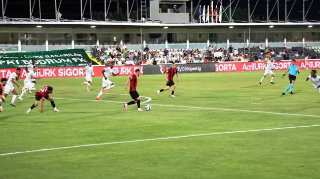 Trendyol Süper Lig'in ilk haftasında Bodrum FK, sahasında Gaziantep FK'ya 1-0 mağlup oldu