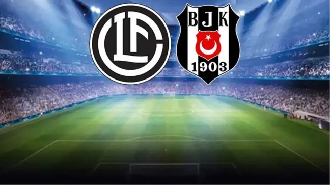 Canlı anlatım! Lugano-Beşiktaş maçında goller yağmur gibi