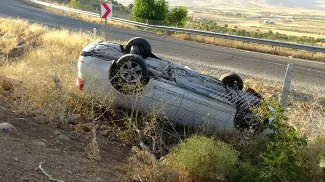 Batman'da Otomobil Takla Attı: 1 Kişi Ağır Yaralandı