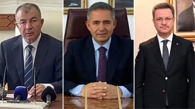 AK Parti'nin yerel seçimde CHP'ye kaybettiği 3 ildeki valiler merkeze çekildi