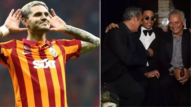 Ali Koç ve Mourinho ile fotoğraf paylaşan Nusret'e Icardi'den eşi benzeri görülmemiş yorum